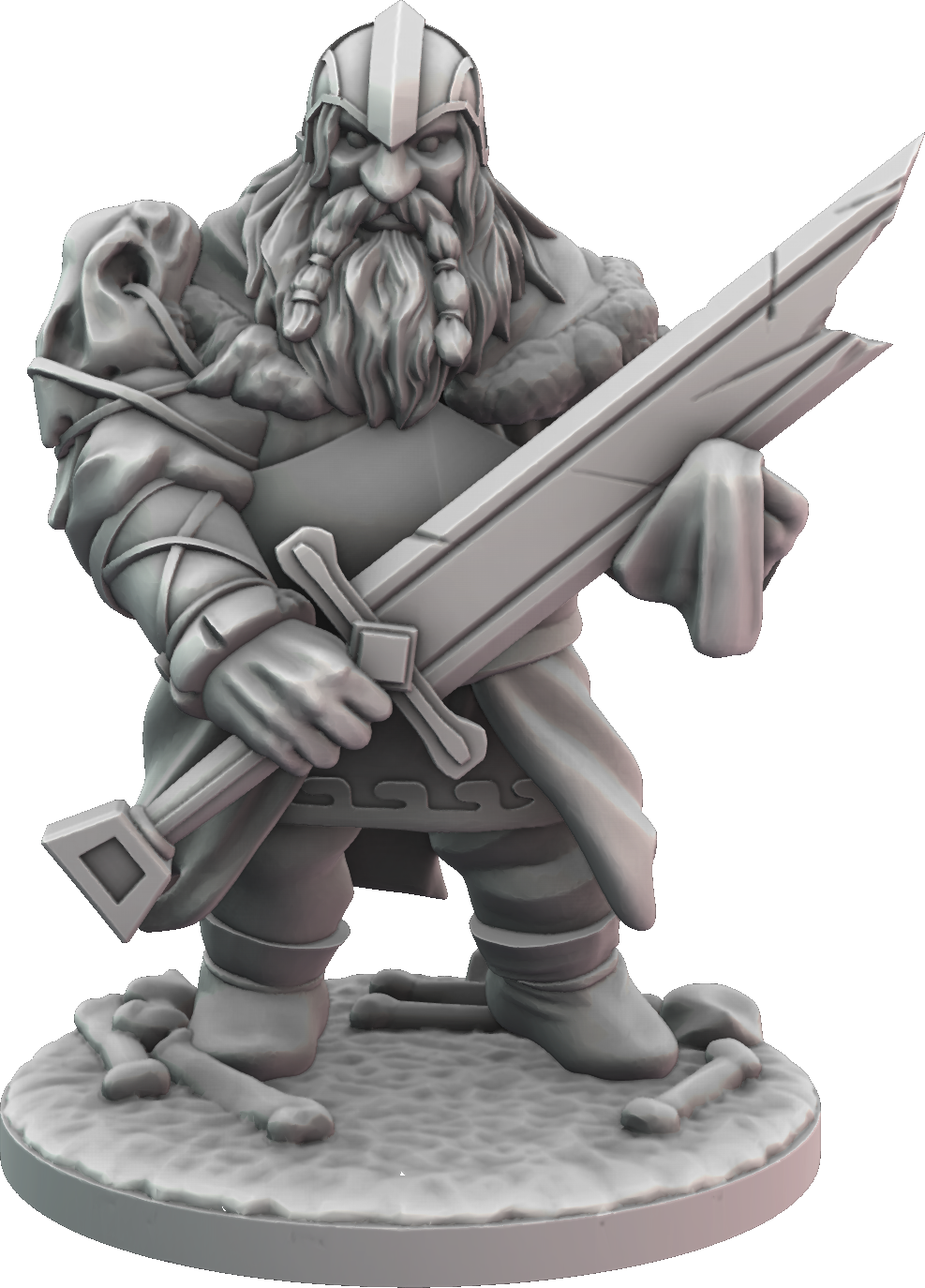Minihoard - Princess & 7 Dwarves - Sulho the Heartless - DnD/TTRPG Figure/Miniature
