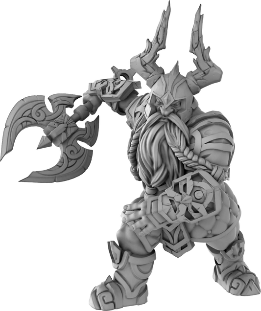 Brayan Nafarrate - Dwarf #1 - DnD/TTRPG Figure/Miniature