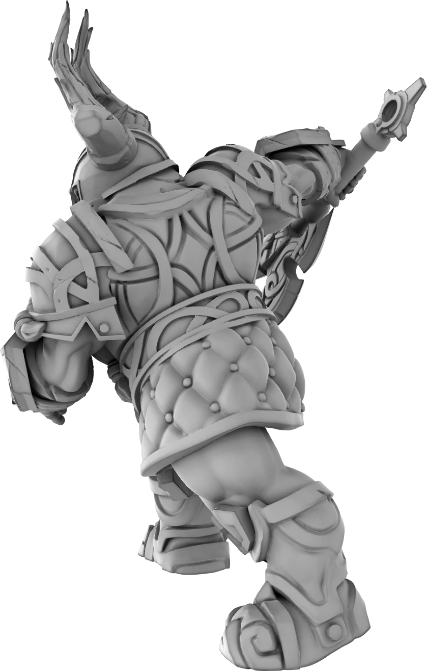 Brayan Nafarrate - Dwarf #1 - DnD/TTRPG Figure/Miniature
