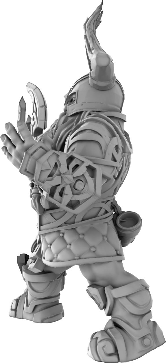 Brayan Nafarrate - Dwarf #2 - DnD/TTRPG Figure/Miniature