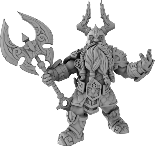 Brayan Nafarrate - Dwarf #2 - DnD/TTRPG Figure/Miniature