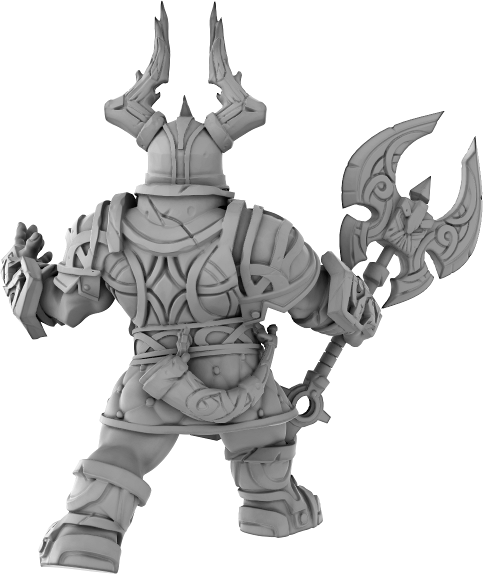 Brayan Nafarrate - Dwarf #2 - DnD/TTRPG Figure/Miniature