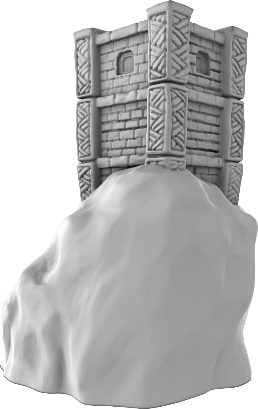 Minton Minis - Dwarven Dice Tower - DnD/TTRPG/Roleplaying/Wargames