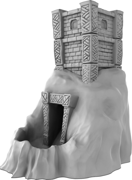 Minton Minis - Dwarven Dice Tower - DnD/TTRPG/Roleplaying/Wargames