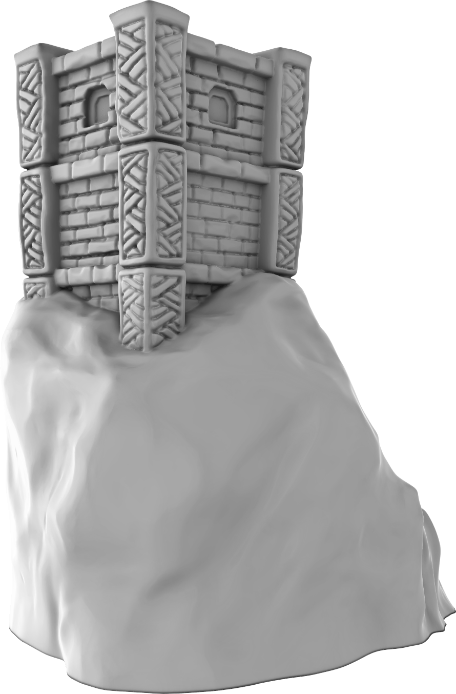 Minton Minis - Dwarven Dice Tower - DnD/TTRPG/Roleplaying/Wargames