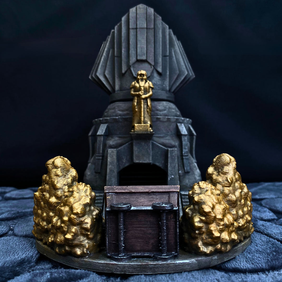 Always Sleep in Armor - Dwarven Mine Dice Tower - DnD/TTRPG/Roleplaying/Wargames - Helios3DPrinting