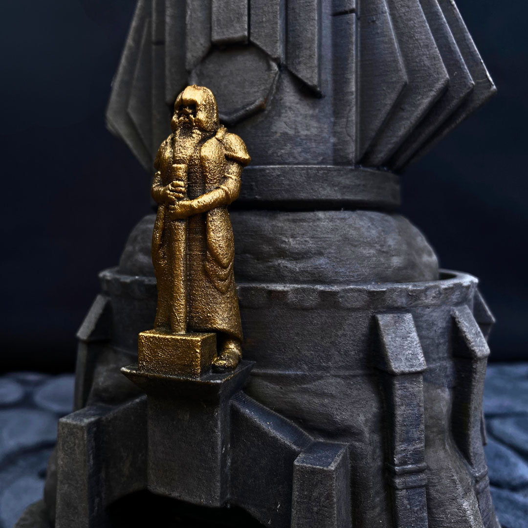 Always Sleep in Armor - Dwarven Mine Dice Tower - DnD/TTRPG/Roleplaying/Wargames - Helios3DPrinting