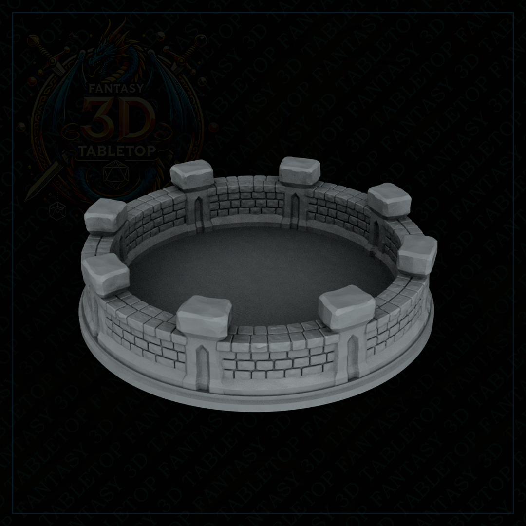 Fantasy3DTabletop - Dwarven Dice Tray - DnD/TTRPG/Roleplaying/Wargames