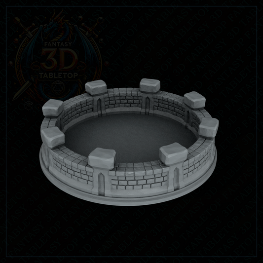 Fantasy3DTabletop - Dwarven Dice Tray - DnD/TTRPG/Roleplaying/Wargames