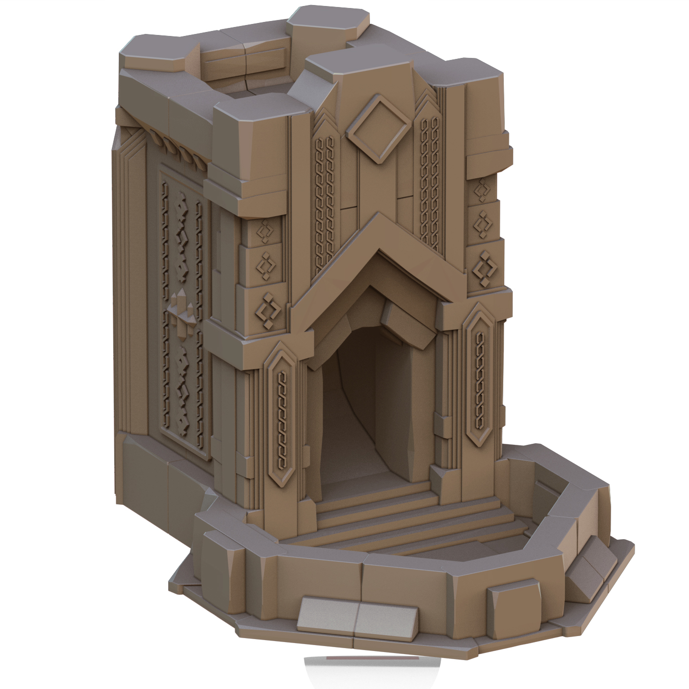 Crab Miniatures - Fantasy Dice Towers - Dwarves - DnD/TTRPG/Roleplaying/Wargames