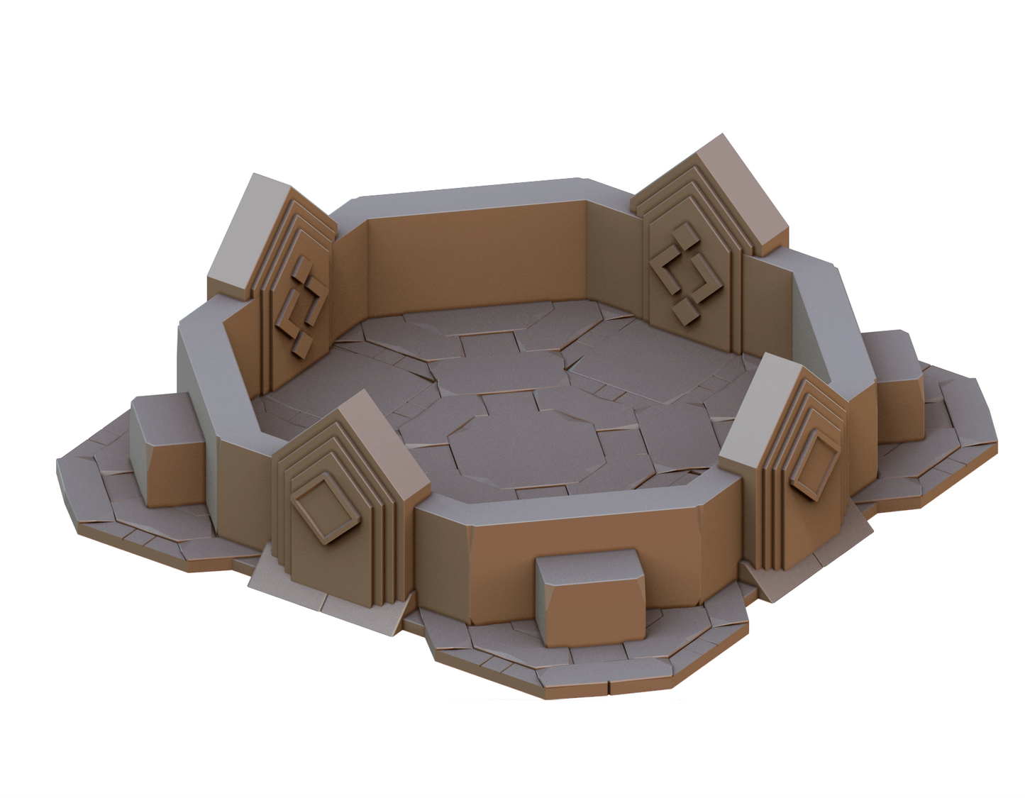 Crab Miniatures - Fantasy Dice Trays - Dwarves - DnD/TTRPG/Roleplaying/Wargames