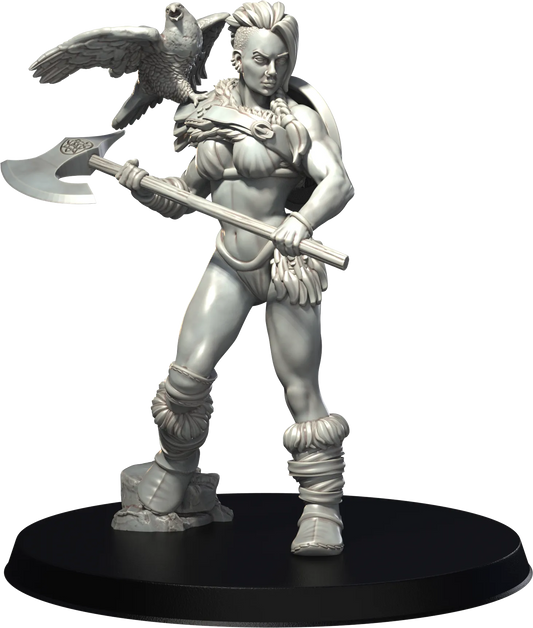 3D IPStudios - Female Warriors #1 - Eira - 75mm Pin Up/Figure/Model/Diorama