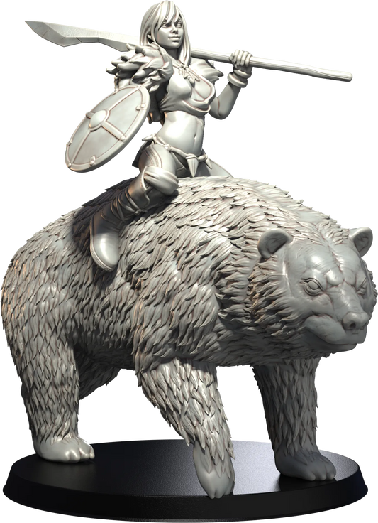 3D IPStudios - Female Warriors #1 - Elowen - 75mm Pin Up/Figure/Model/Diorama