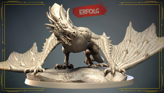 3D IPStudios - Dragons Worlds #1 - Erfolg - DnD/TTRPG Figure/Miniature - Helios3DPrinting