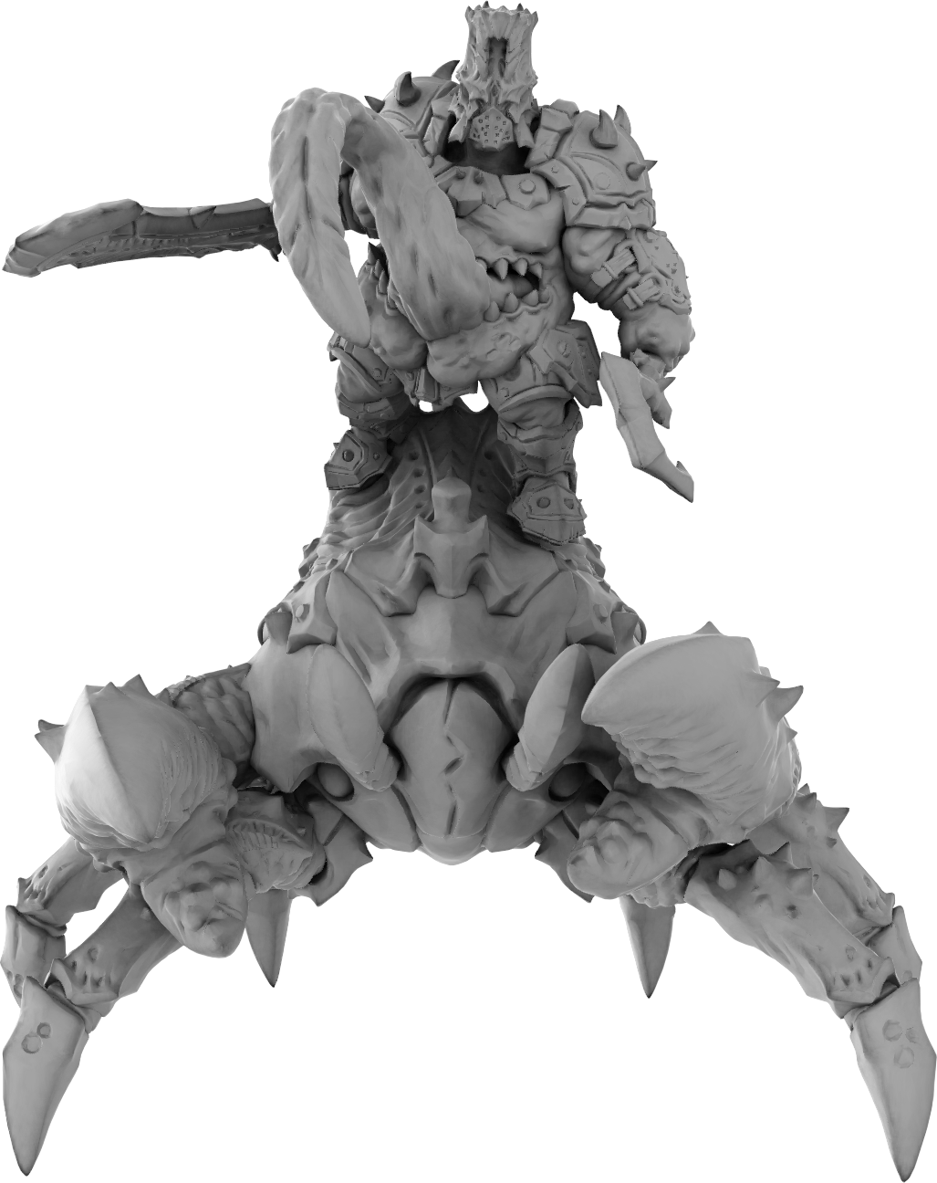 Brayan Nafarrate - Demon Executioner #2 - DnD/TTRPG Figure/Miniature