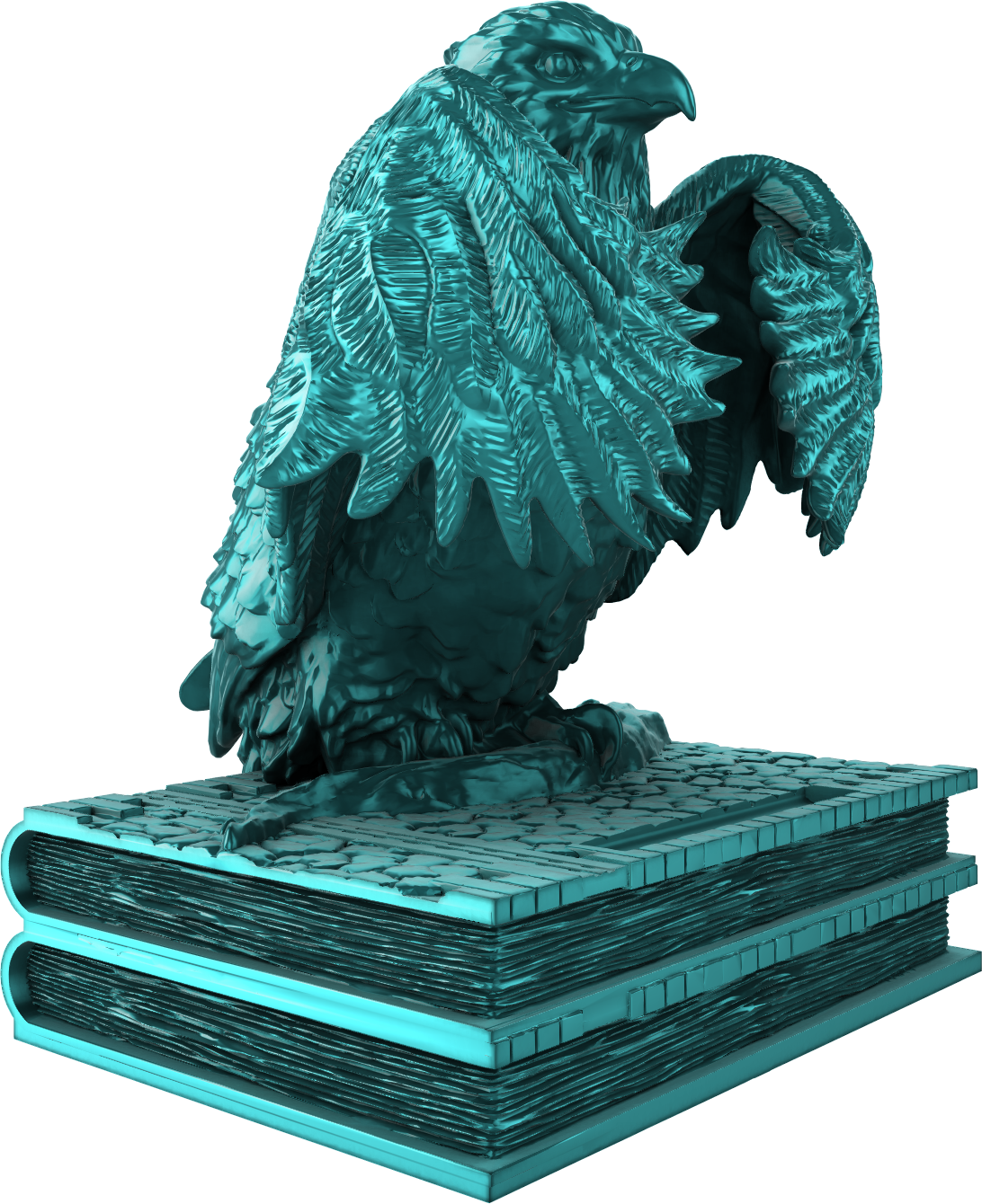 Digital Creative Works - Animal Phone Holder - Eagle - Prop/Decoration