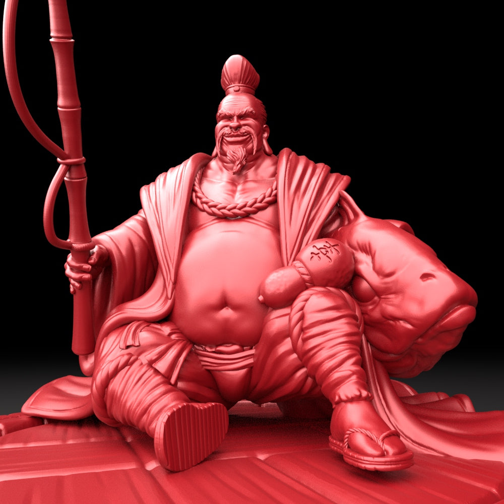 Brayan Nafarrate - Bestiary #5 - Ebisu #1 - DnD/TTRPG Figure/Miniature