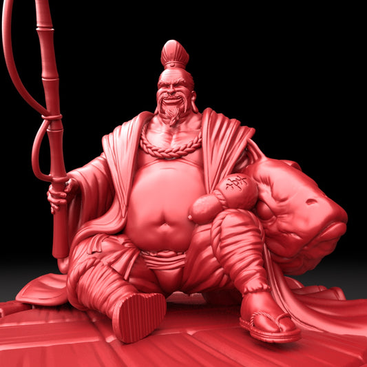Brayan Nafarrate - Bestiary #5 - Ebisu #1 - DnD/TTRPG Figure/Miniature