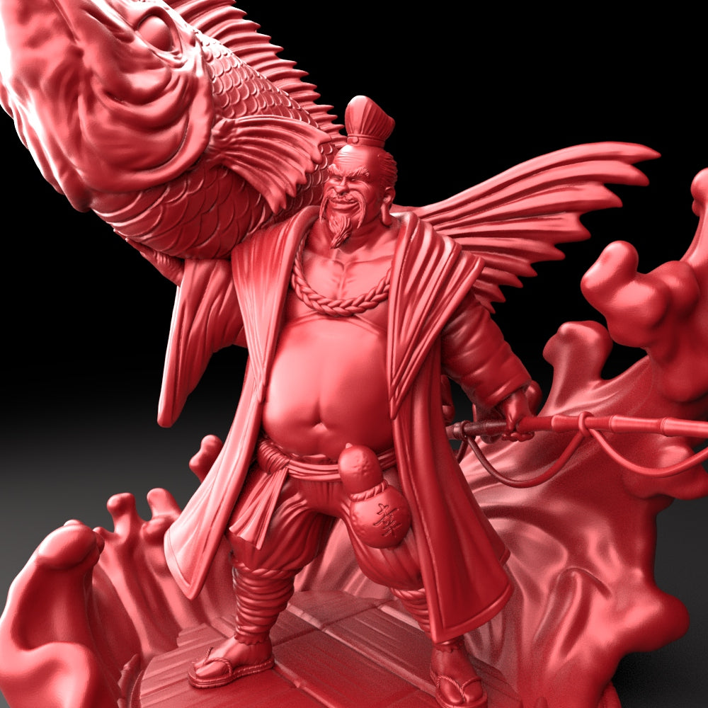 Brayan Nafarrate - Bestiary #5 - Ebisu #2 - DnD/TTRPG Figure/Miniature