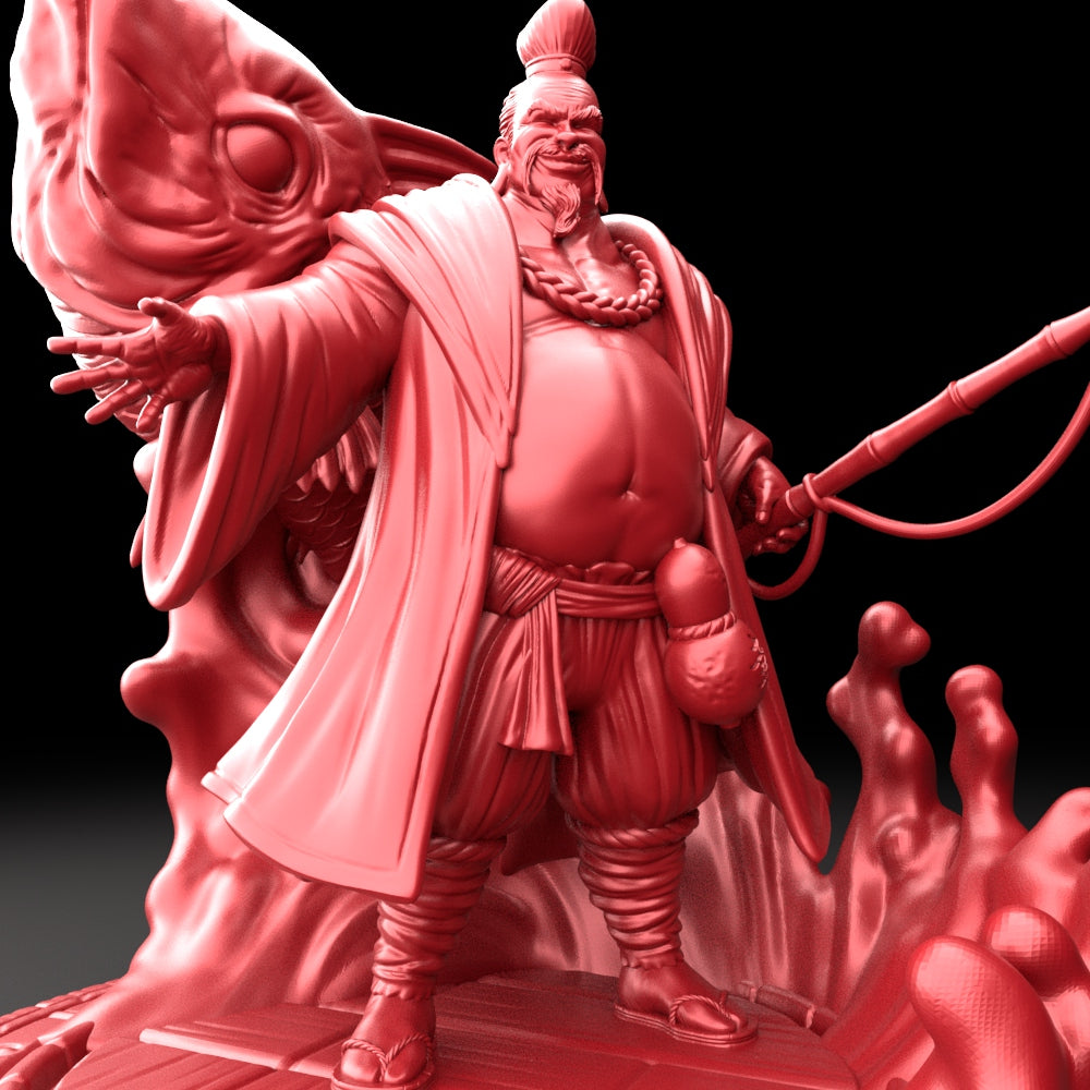 Brayan Nafarrate - Bestiary #5 - Ebisu #3 - DnD/TTRPG Figure/Miniature