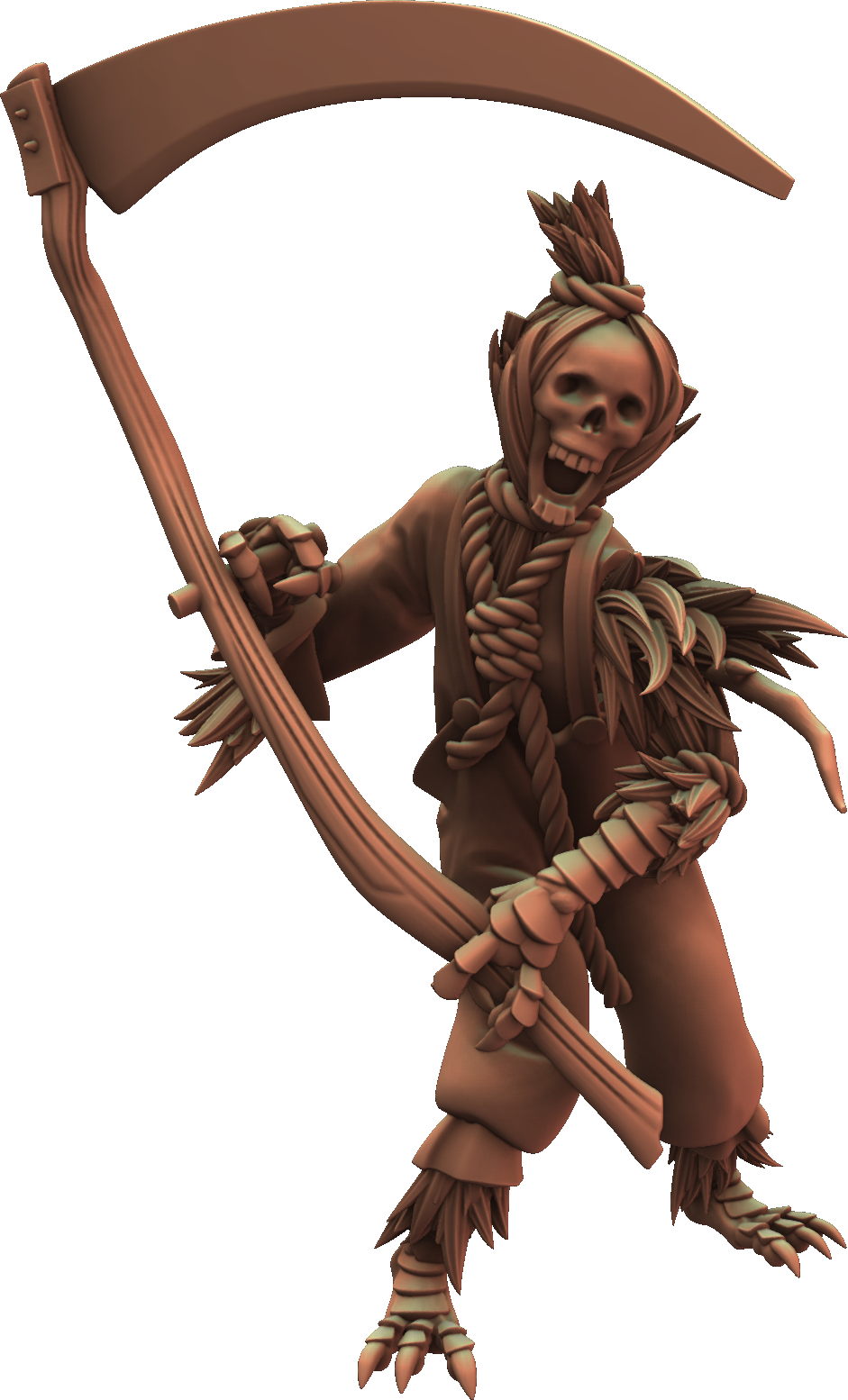 3DPZstudio - Hallowswheat - Effegy #1 - DnD/TTRPG Figure/Miniature