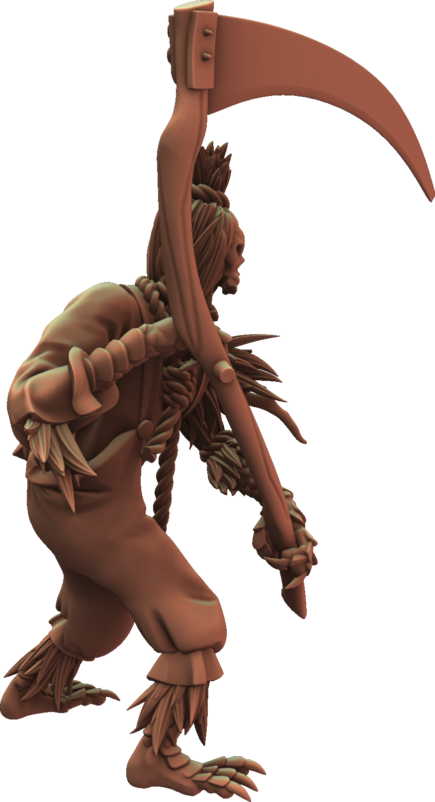 3DPZstudio - Hallowswheat - Effegy #1 - DnD/TTRPG Figure/Miniature