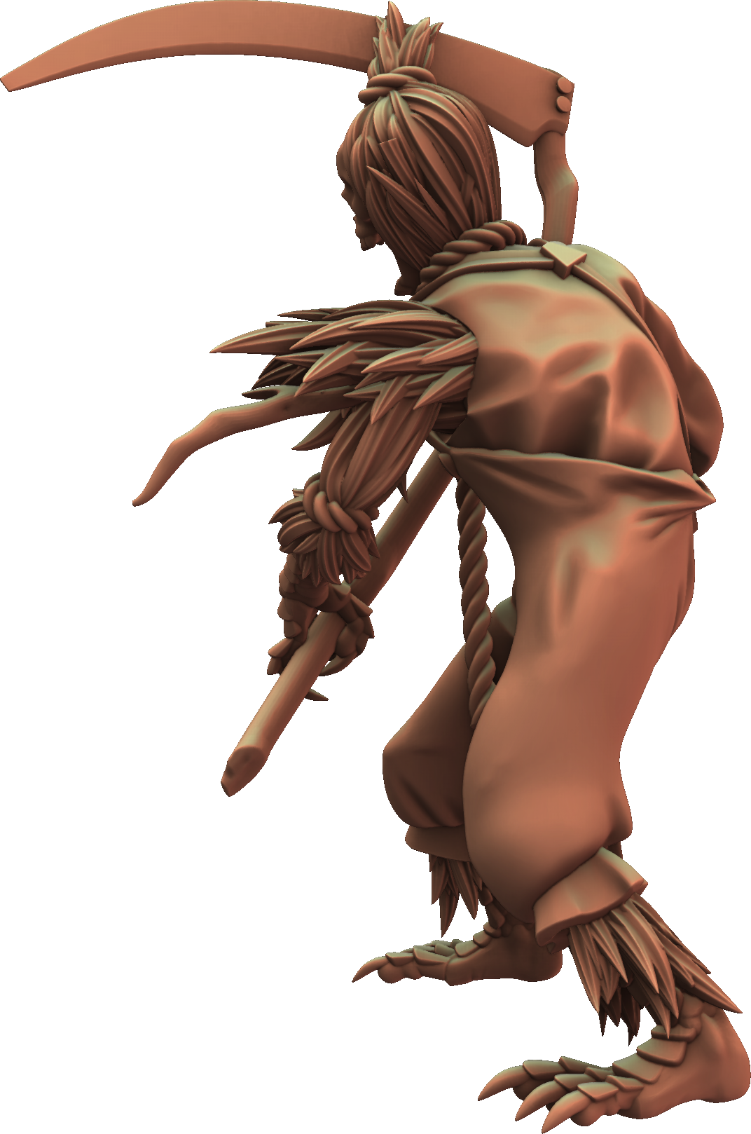 3DPZstudio - Hallowswheat - Effegy #1 - DnD/TTRPG Figure/Miniature