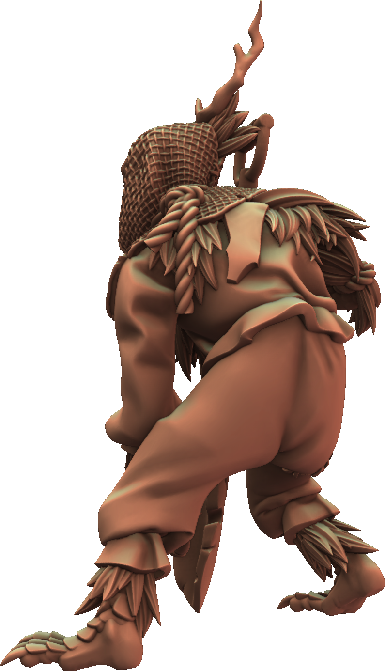 3DPZstudio - Hallowswheat - Effegy #2 - DnD/TTRPG Figure/Miniature