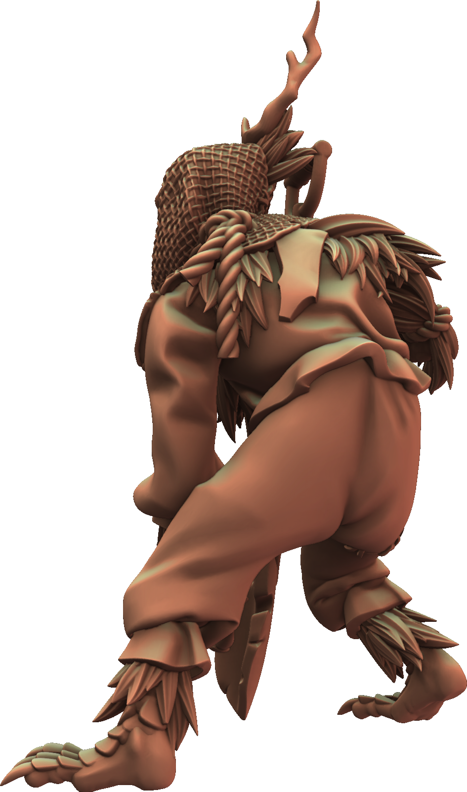 3DPZstudio - Hallowswheat - Effegy #2 - DnD/TTRPG Figure/Miniature