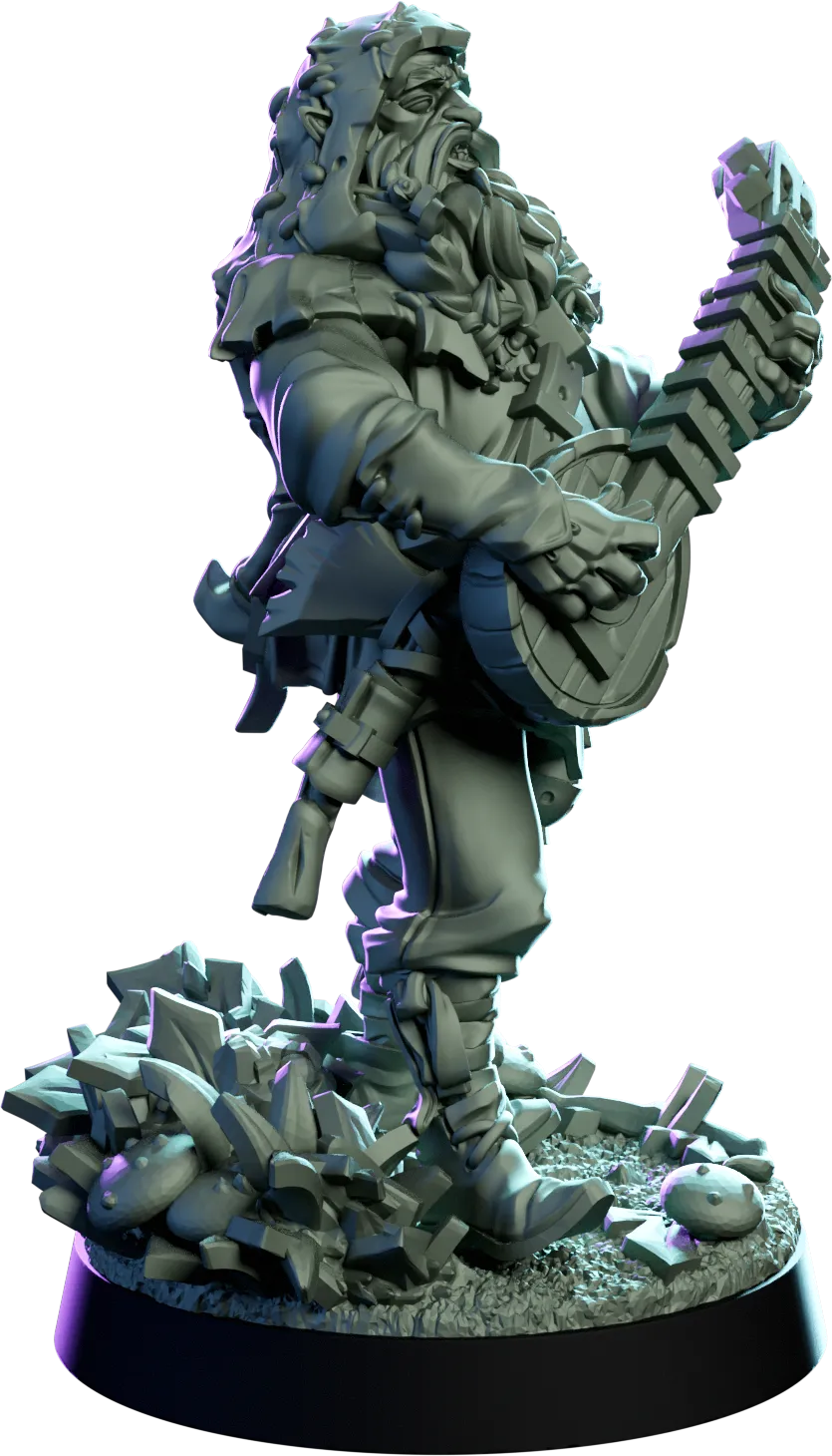 MEniatures - War of the Chromatic Dragons - Skongur Hermit - DnD/TTRPG Figure/Miniature