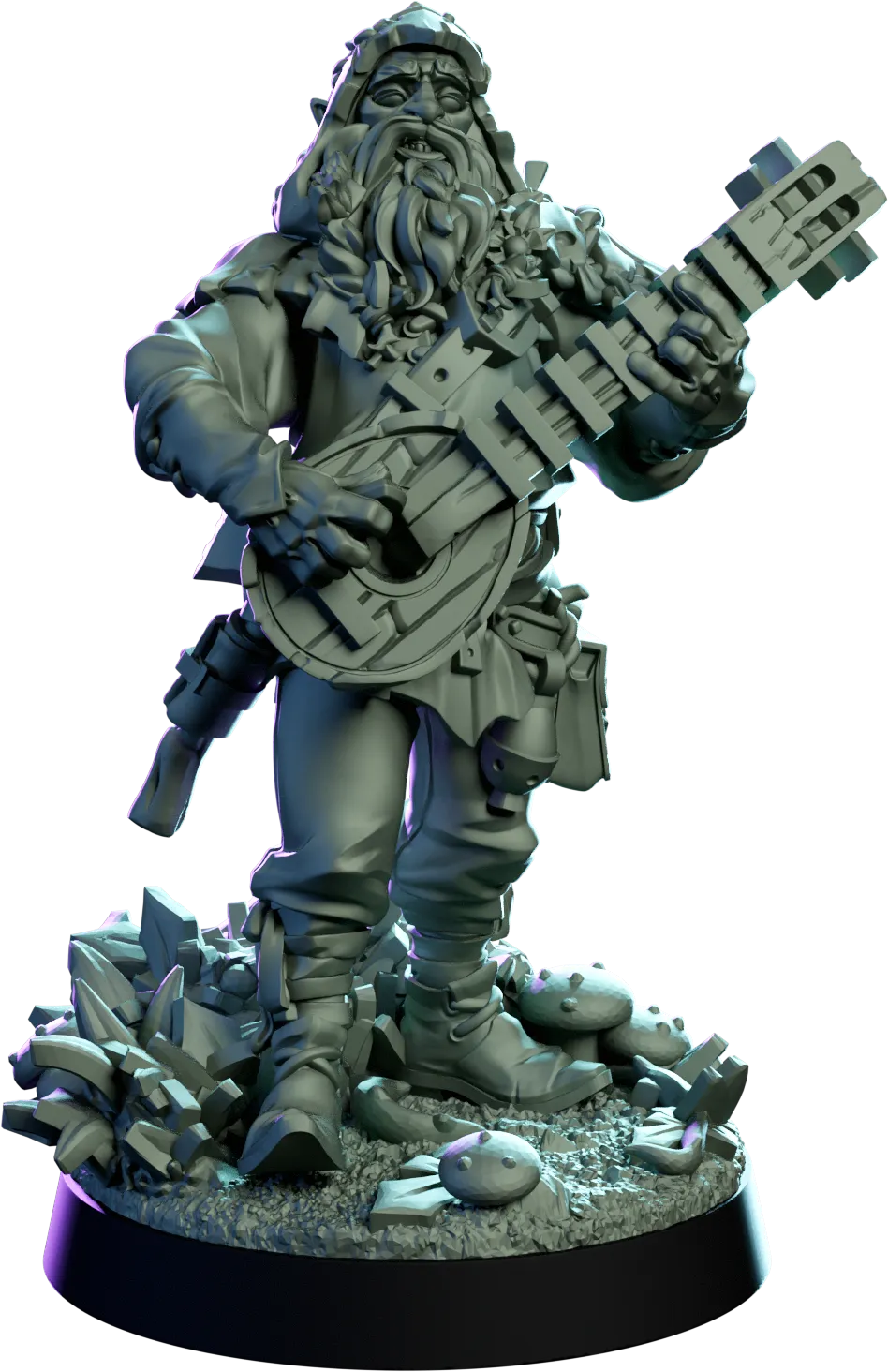 MEniatures - War of the Chromatic Dragons - Skongur Hermit - DnD/TTRPG Figure/Miniature