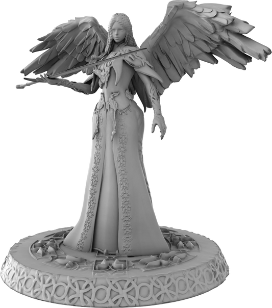 Klaus - Elara the Sword Keeper - 32/75mm DnD/TTRPG Figure/Miniature - Helios3DPrinting
