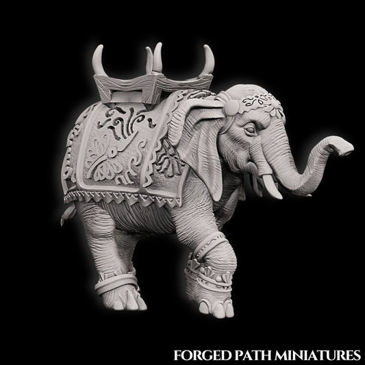 Forged Path - Willowbrook Circus - Elephant - DnD/Pathfinder/TTRPG Figure