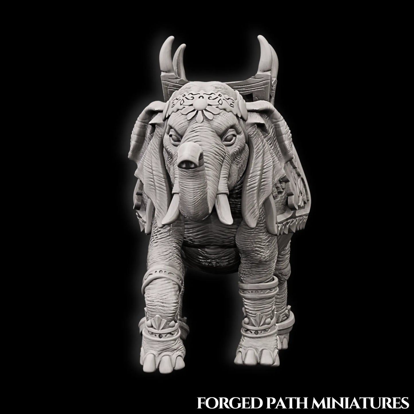 Forged Path - Willowbrook Circus - Elephant - DnD/Pathfinder/TTRPG Figure