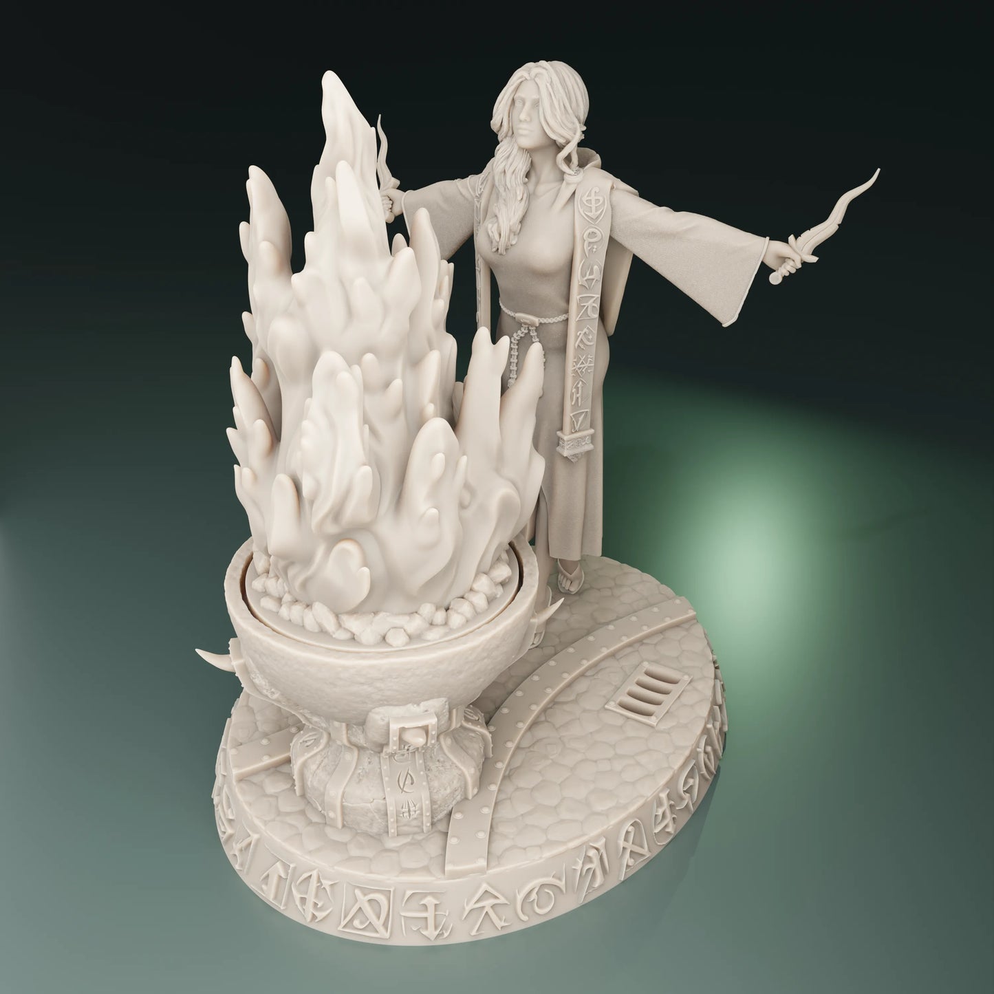 Cthulhu Girls - Cult of the Old Ones - Eliza, High Priestess - 32/75mm DnD/TTRPG Figure/Miniature