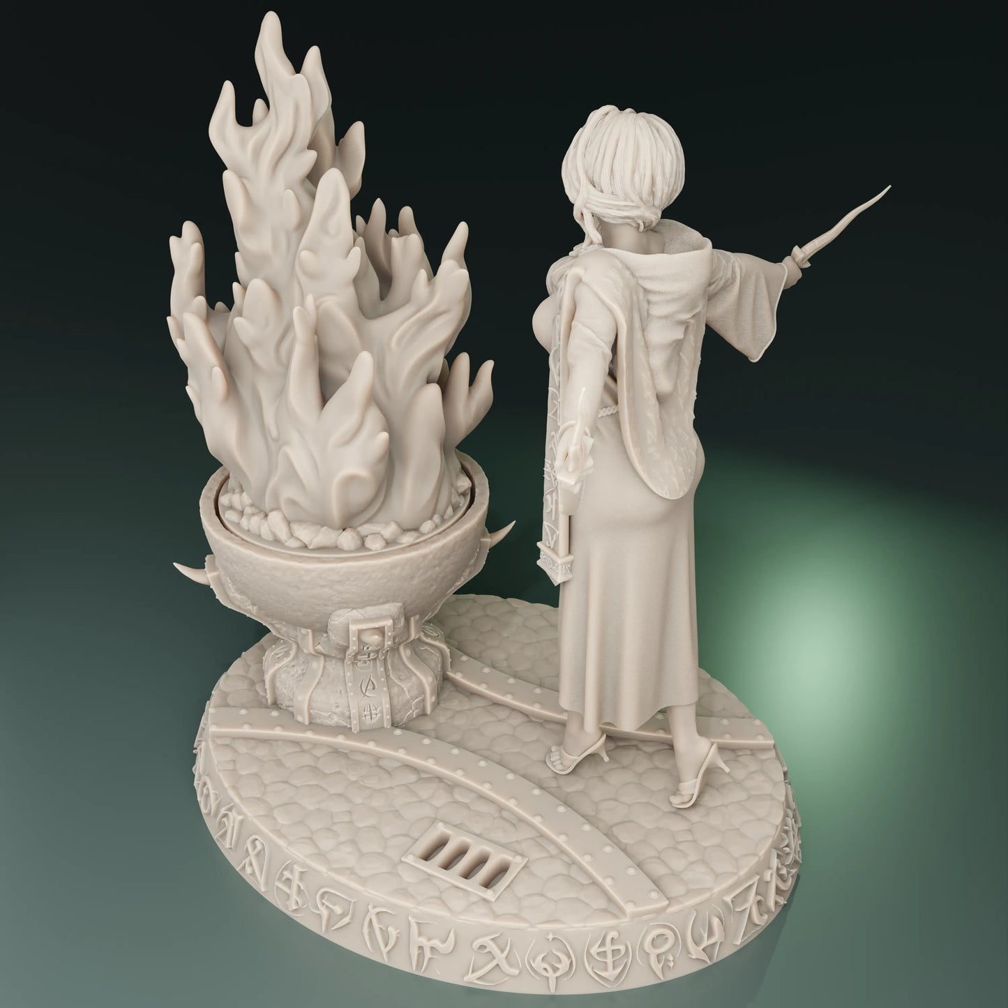 Cthulhu Girls - Cult of the Old Ones - Eliza, High Priestess - 32/75mm DnD/TTRPG Figure/Miniature