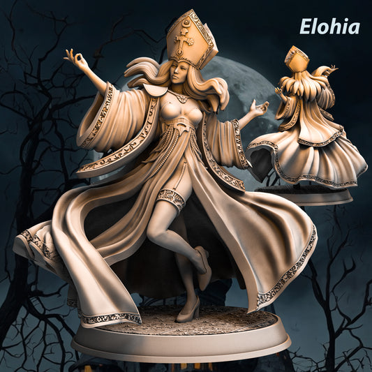 Print Fantasy - Heroes of Eldengaard 4 - Elohia - 75mm Pin Up/Figure/Model/Diorama