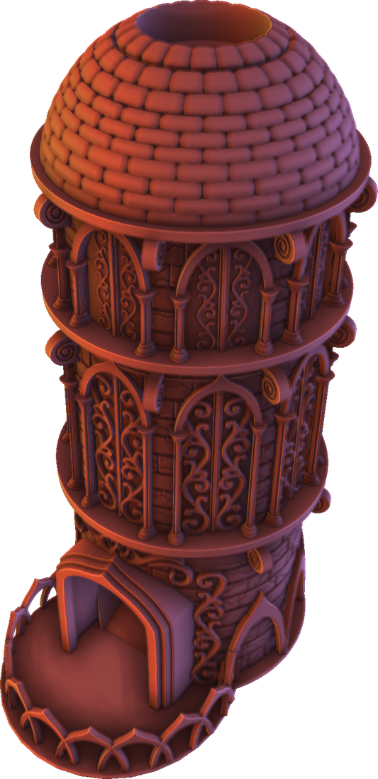 Hera'Stone - Elven Dice Tower - DnD/TTRPG/Roleplaying/Wargames