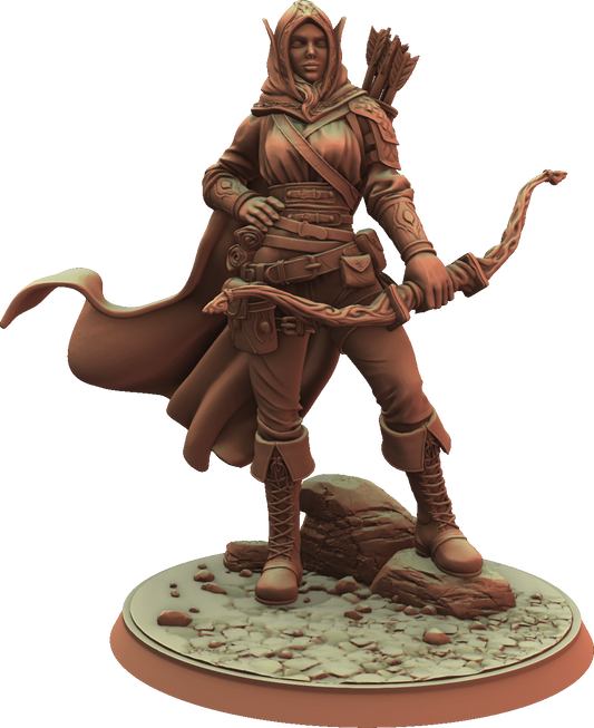 Cosmondo - Dungeons & Damsels - Elven Ranger #1 - 75mm Pin Up/Figure/Model/Diorama
