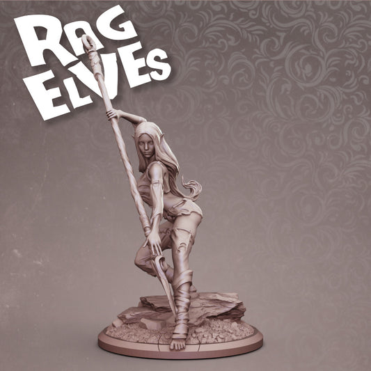 Nomad Sculpts - Elven Exile Action - 75mm Pin Up/Figure/Model/Diorama