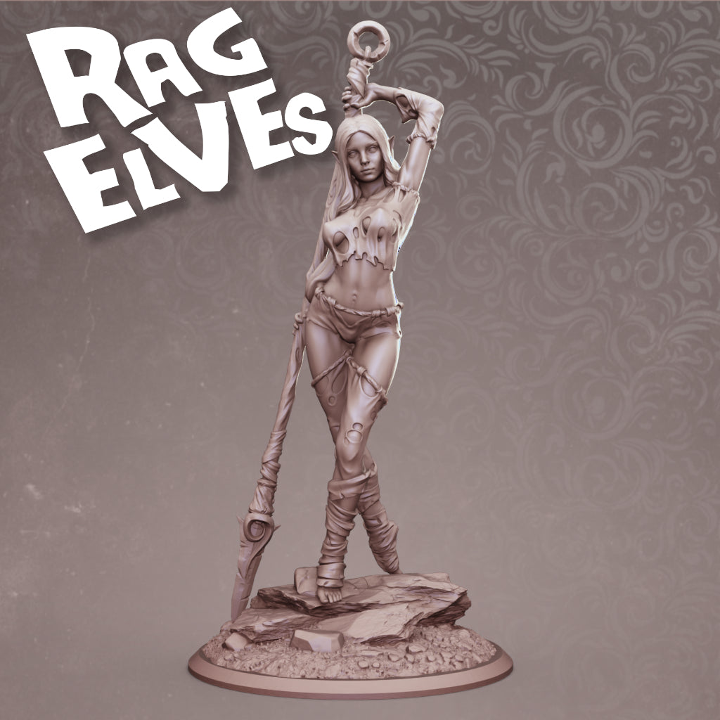 Nomad Sculpts - Elven Exile - 75mm Pin Up/Figure/Model/Diorama
