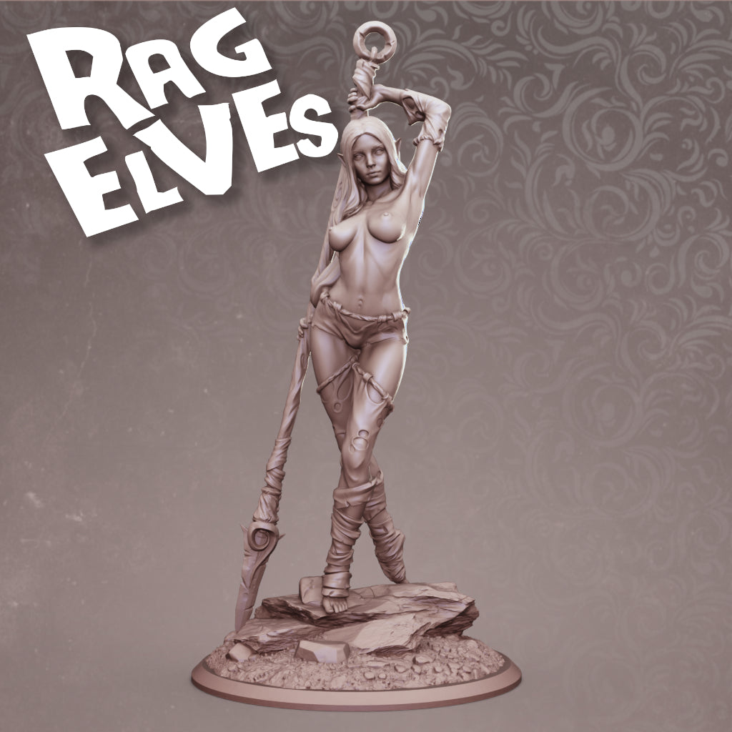Nomad Sculpts - Elven Exile - 75mm Pin Up/Figure/Model/Diorama