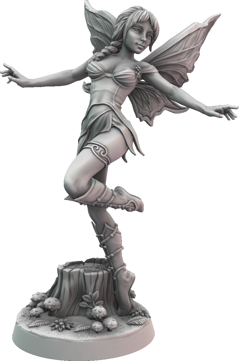 Claudia Sculpts - Sacred Forest Guardians - Elysira - 75mm Pin Up/Figure/Model/Diorama