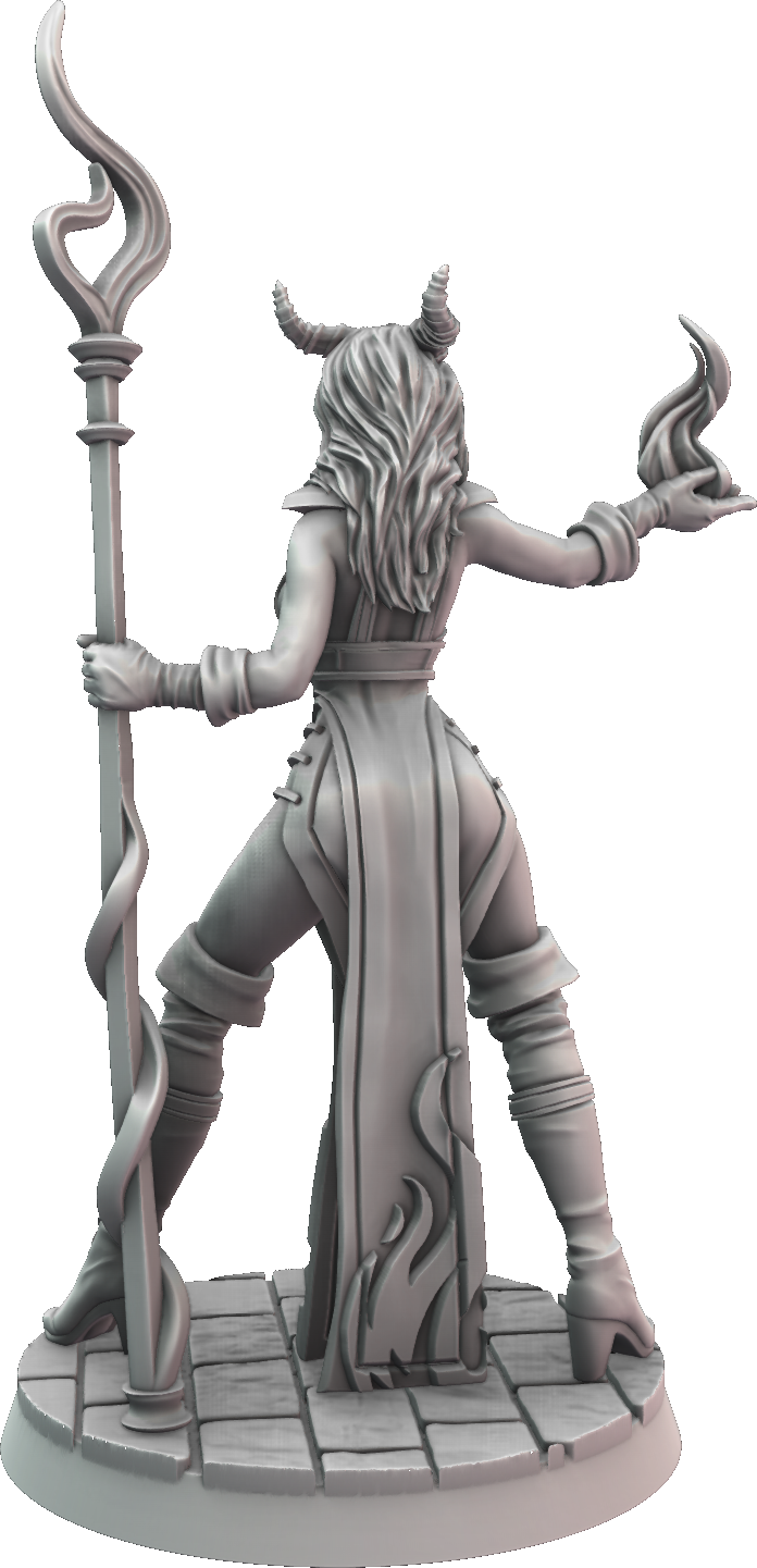 Claudia Sculpts - Sacred Forest Guardians - Emberlyn - 75mm Pin Up/Figure/Model/Diorama