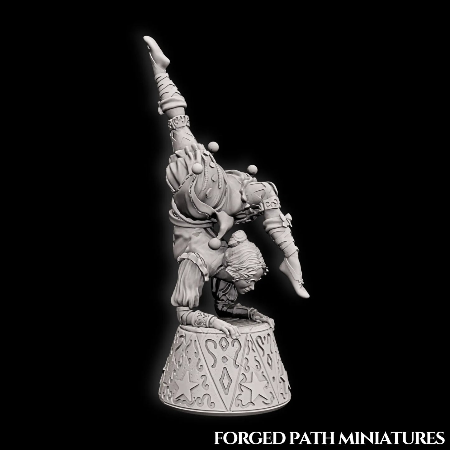 Forged Path - Willowbrook Circus - Contortionist - DnD/Pathfinder/TTRPG Figure