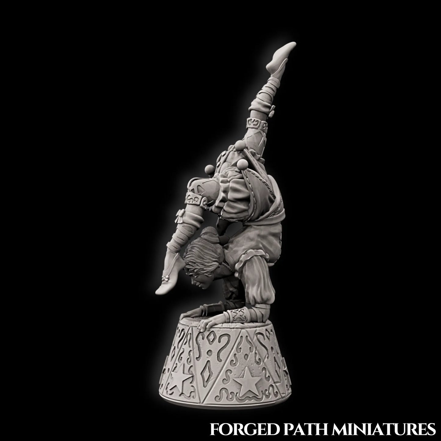 Forged Path - Willowbrook Circus - Contortionist - DnD/Pathfinder/TTRPG Figure