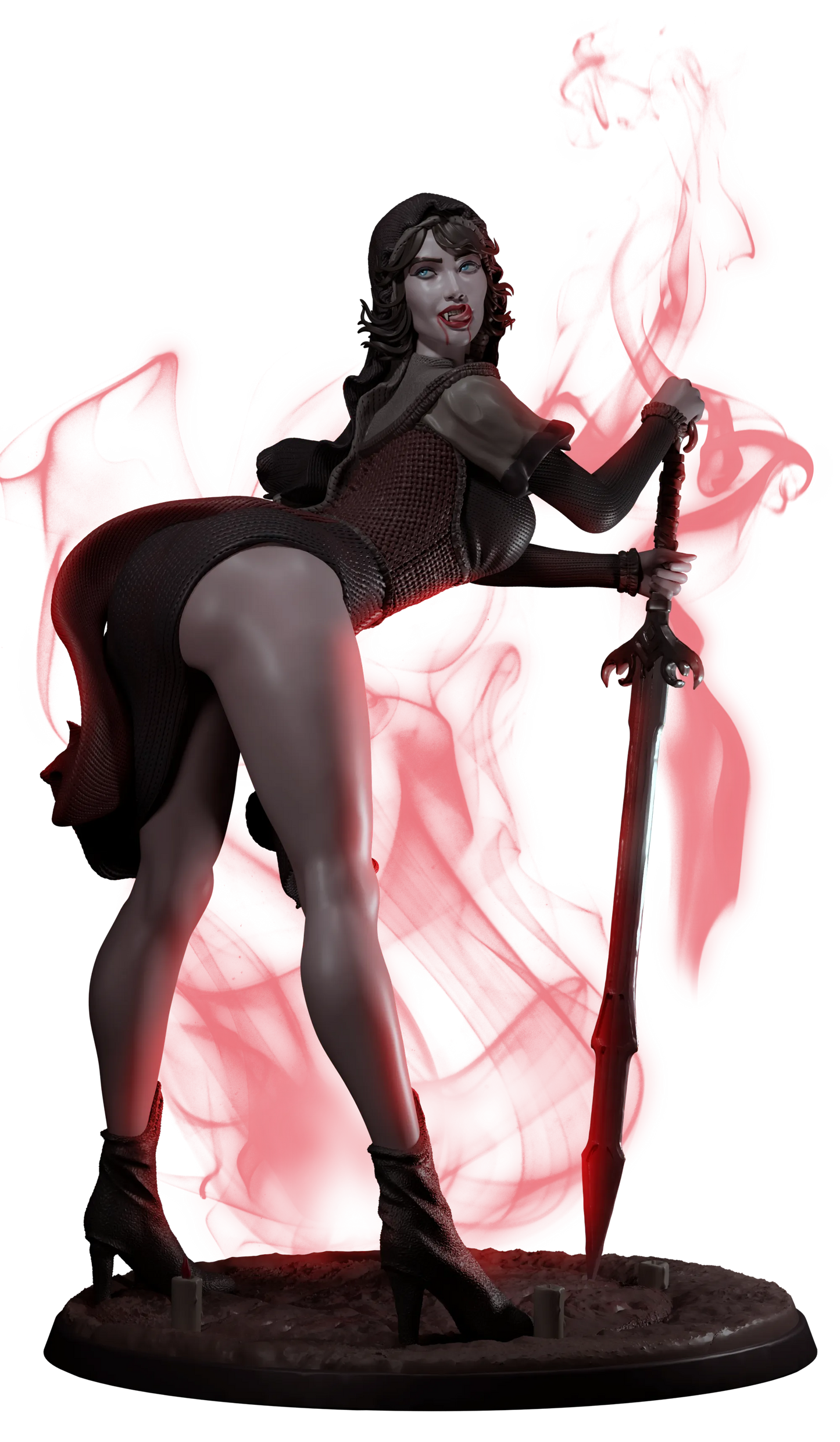 Ounce Art - Chronica of Exorcist - Vampire Esmeralda - 75/120mm Pin Up/Figure/Model/Diorama