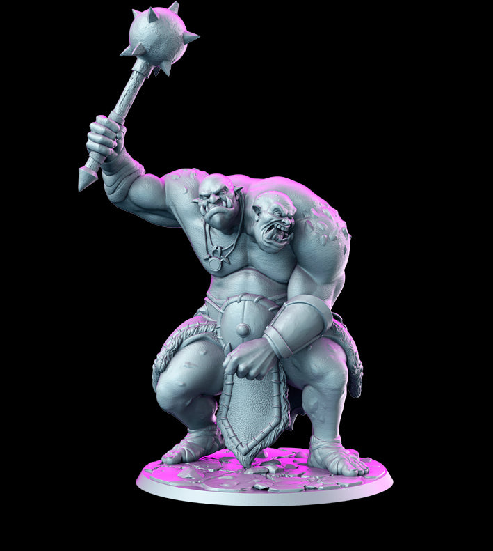 RN Estudio - Time to Hunt #2 - Ettin - DnD/TTRPG Figure/Miniature