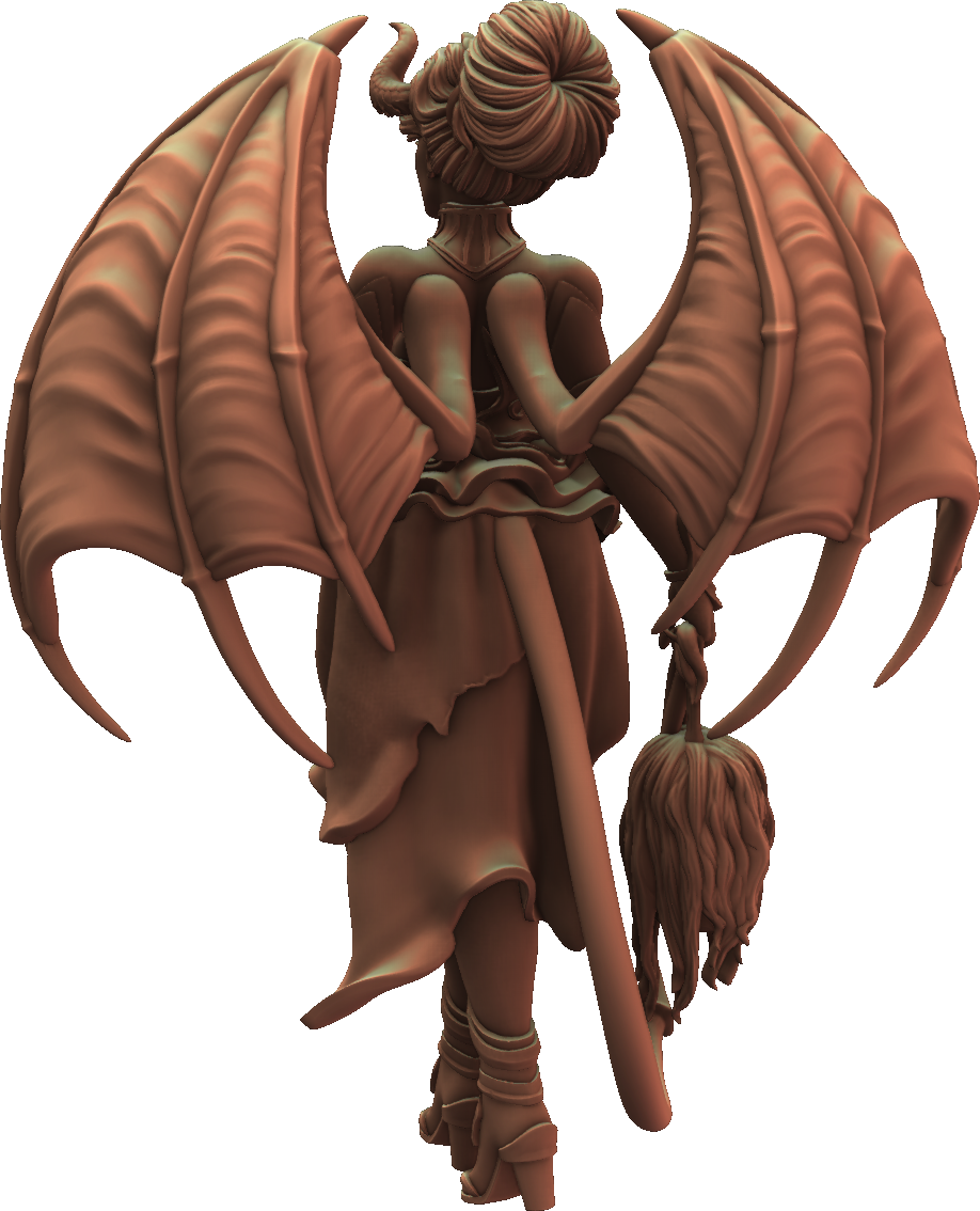 Jugglers Miniatures - Tiefling Bard #3 - DnD/TTRPG/Roleplaying/Wargames