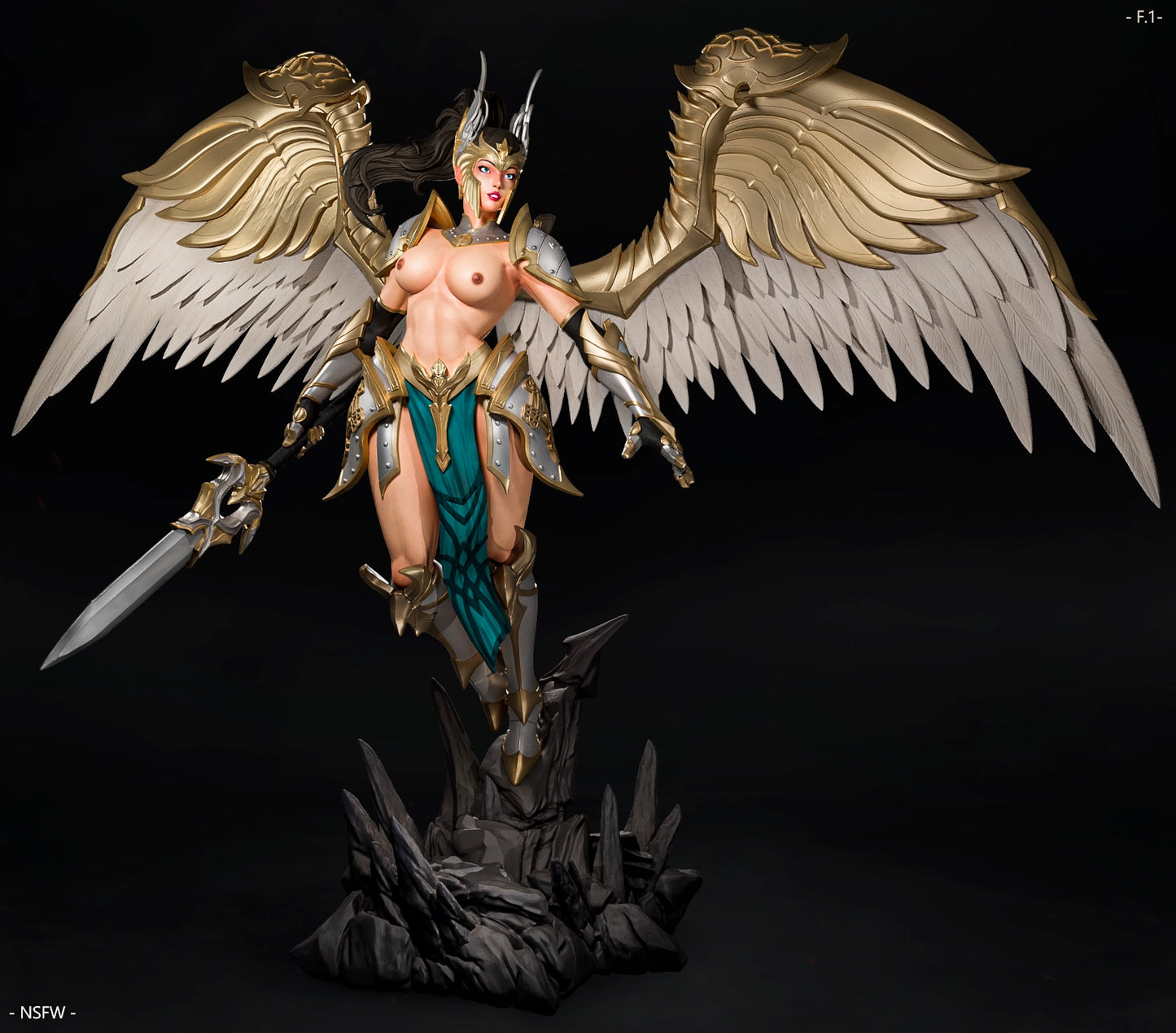 Luis Donaldo Meza - Ancient Fantasy #2.1 - 80mm Pin Up/Figure/Model/Diorama